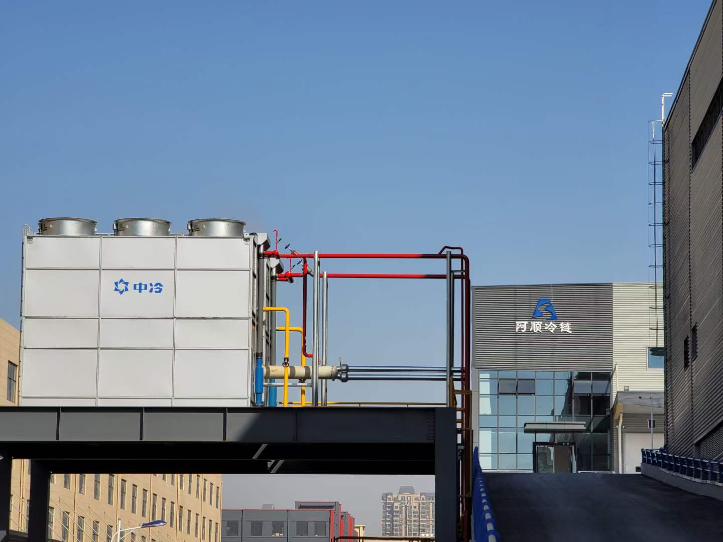 江西阿順冷鏈5萬噸冷庫